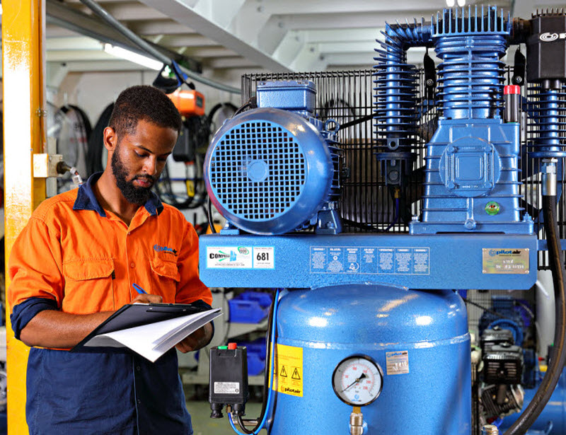 Compressed air operator procedures