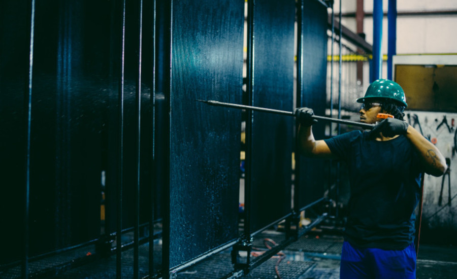 Air-cooled chiller coil coatings